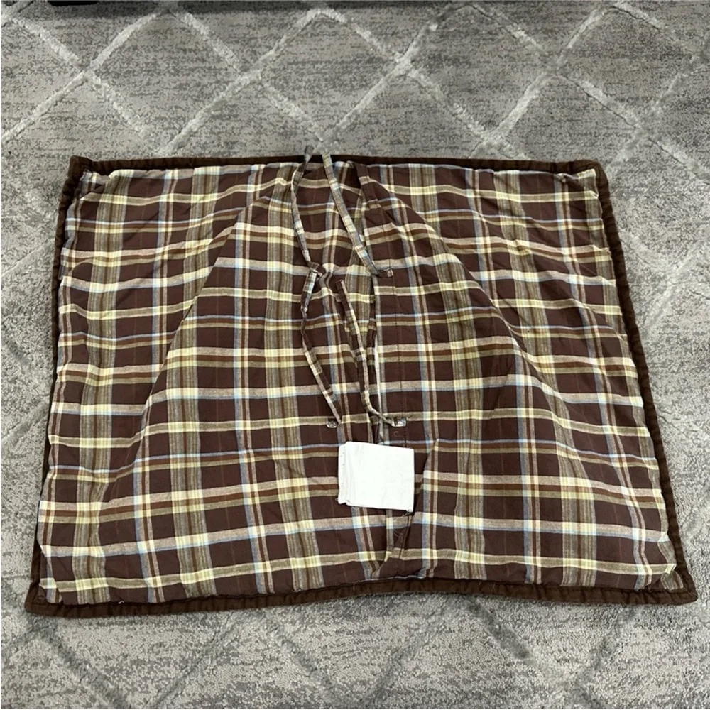 Pottery Barn Kids Dinosaur Madras Pillowcase